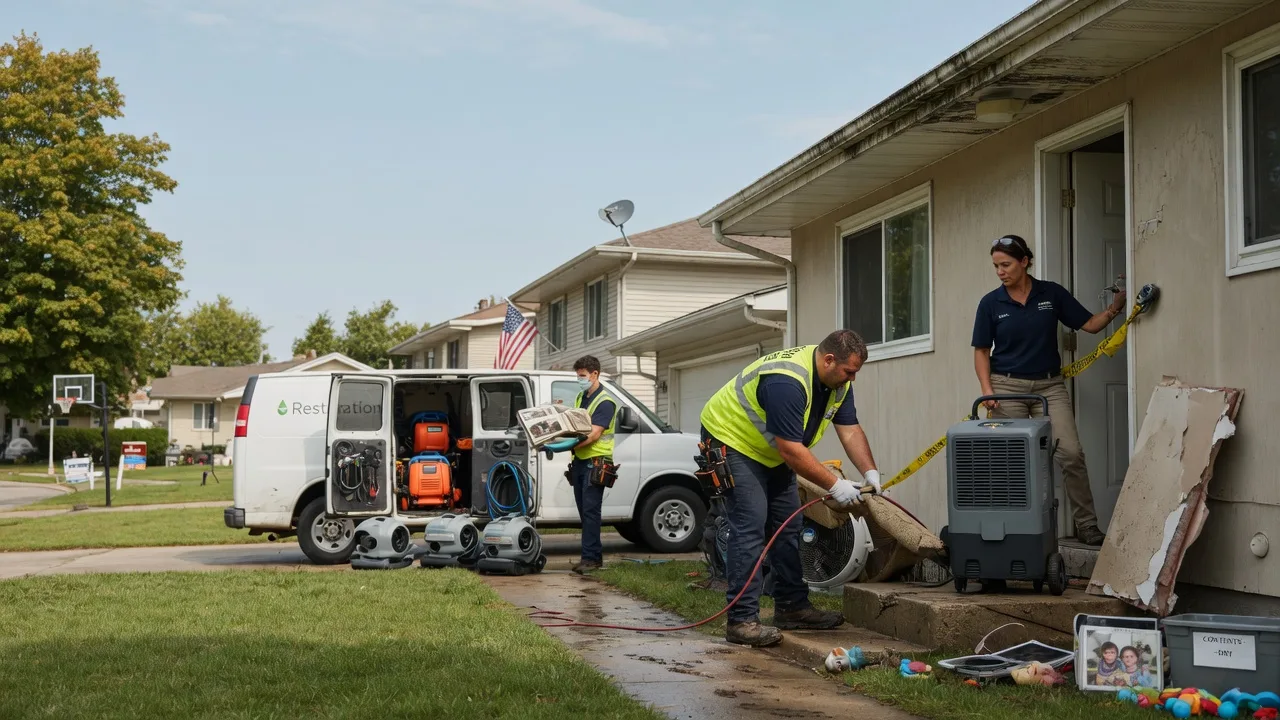 Water Damage Restoration in Sellersville, PA near me